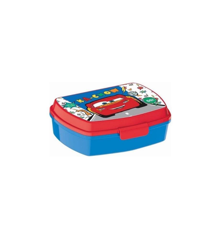 AMSCAN - Boîte casse-croûte Cars bleu/rouge