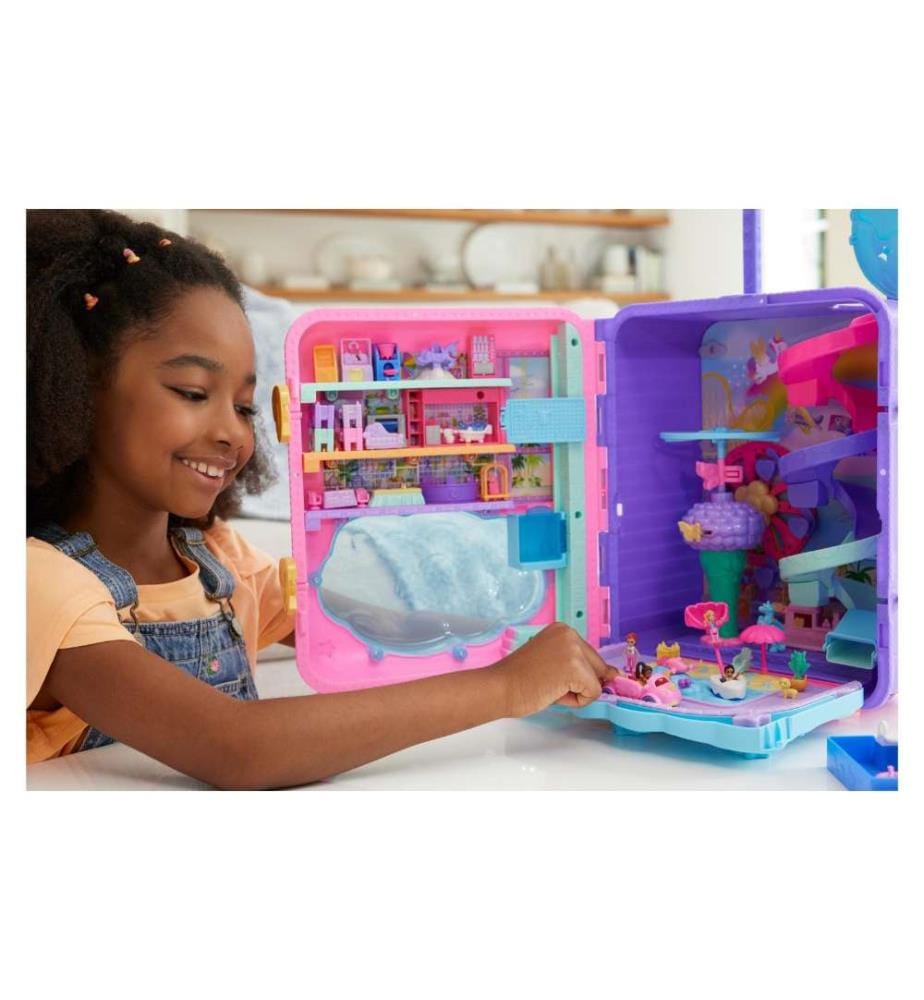POLLY POCKET - Set de jeu POLLY POCKET - Vacances en valise à roulettes