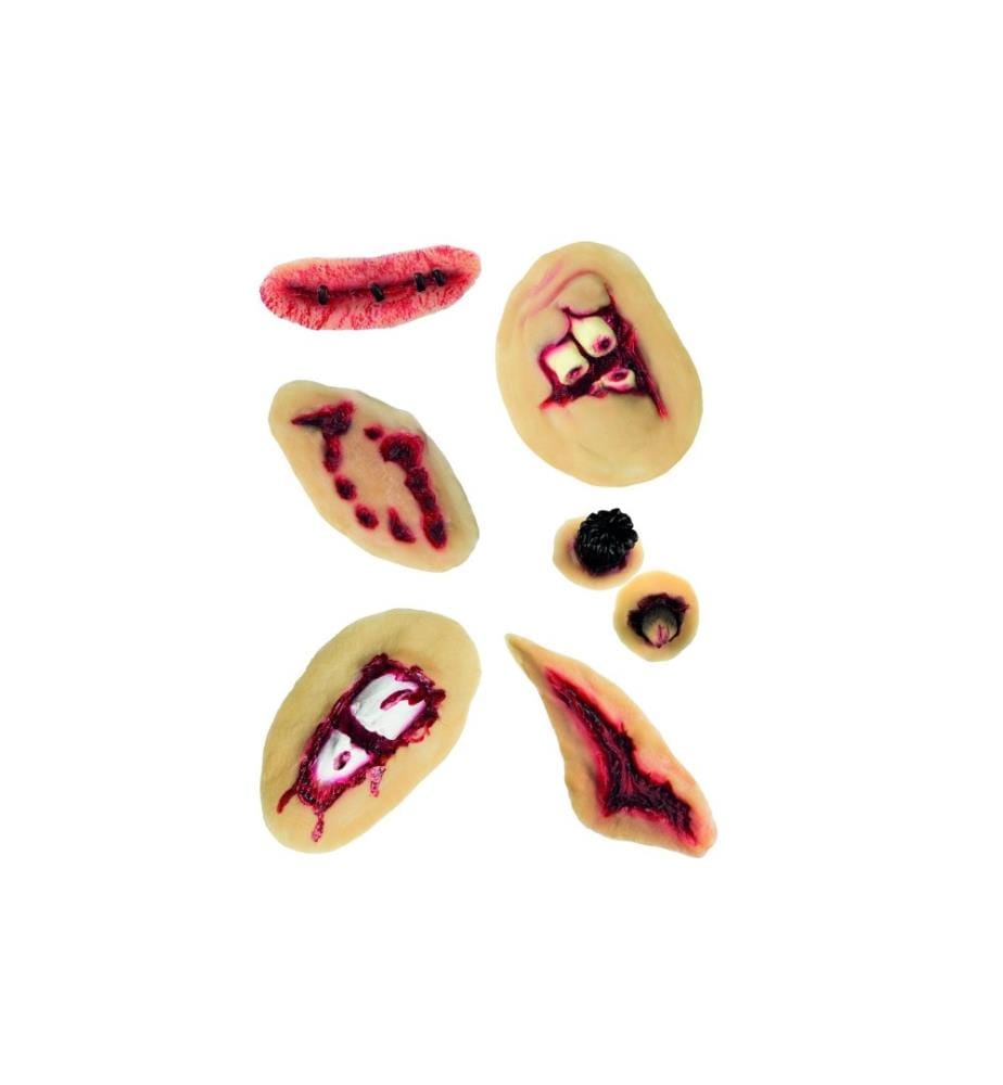 AMSCAN - Maquillage effets spéciaux Blessure au latex 1, assorti
