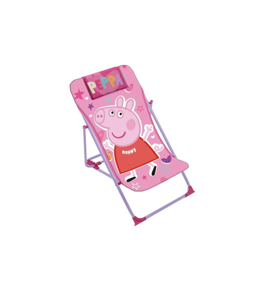 ARDITEX - Chaise longue pour enfants Peppa Pig