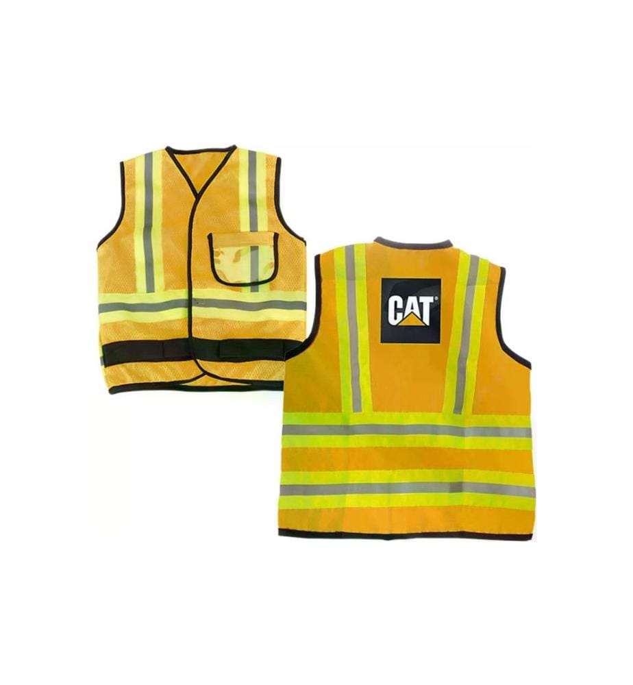 Klein-Toys Circulation routière Cat Gilet de chantier avec accessoires
