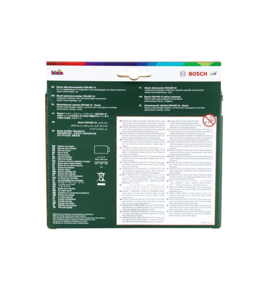 Klein-Toys Artisans Bosch Visseuse sans fil Ixolino III