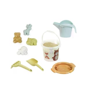 Klein-Toys Set de seaux de sable – Le monde des animaux 9 Pièce/s