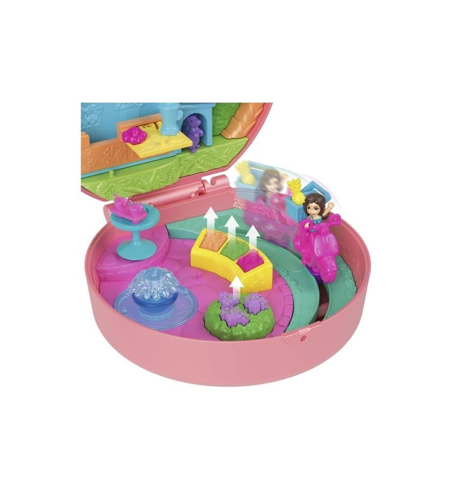 POLLY POCKET - Set de jeu Vélomoteur d'aventure