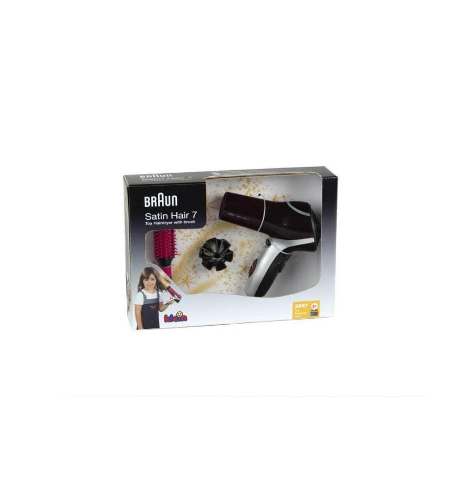 Klein-Toys Kits de coiffure Braun Sèche-cheveux et brosse
