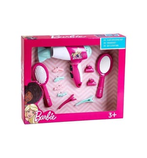 Klein-Toys Kits de coiffure Barbie avec sèche-cheveux et accessoires