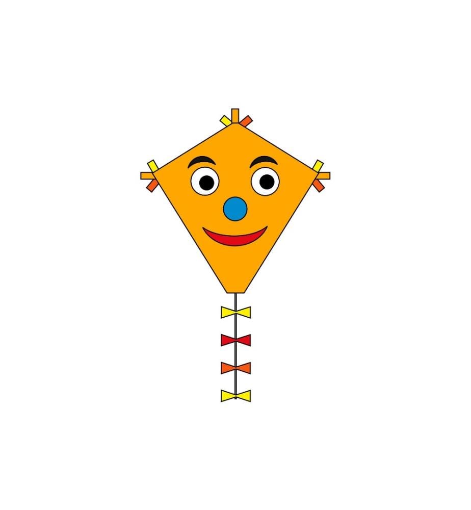 Invento-HQ Cerf-volant monoligne Eco Line Happy Face