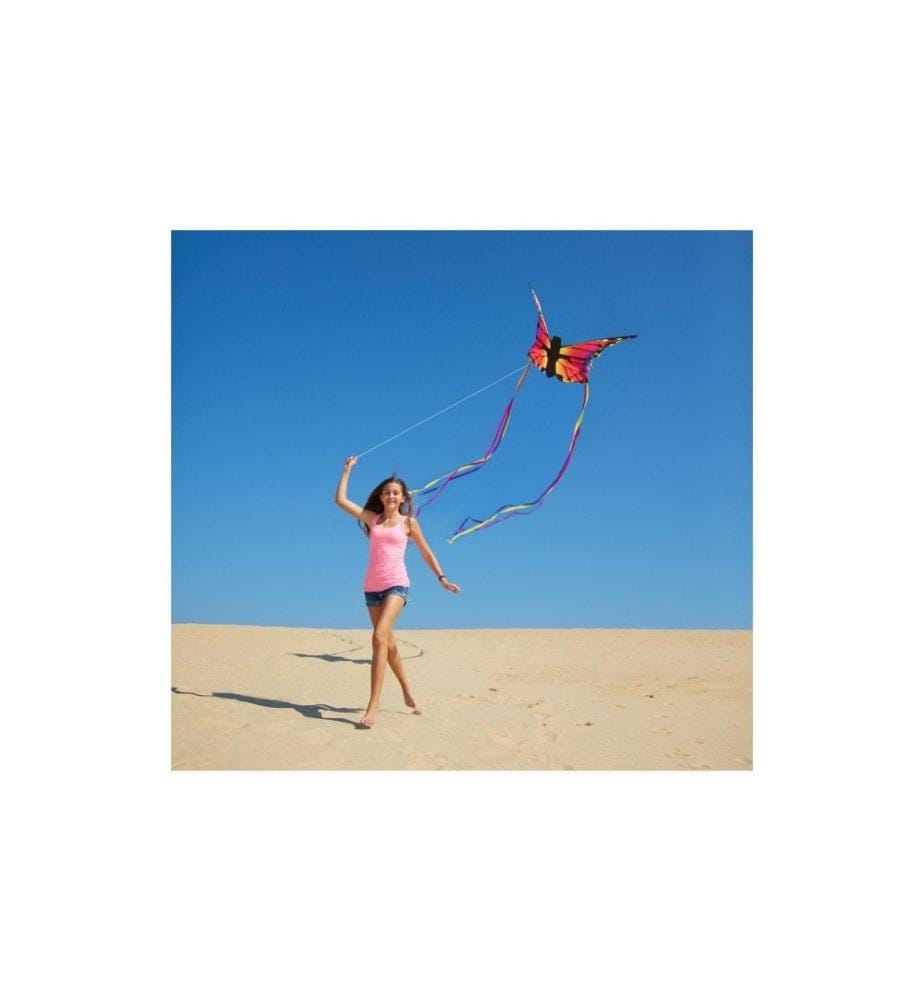 Invento-HQ Einleinerdrachen Butterfly Ruby, L