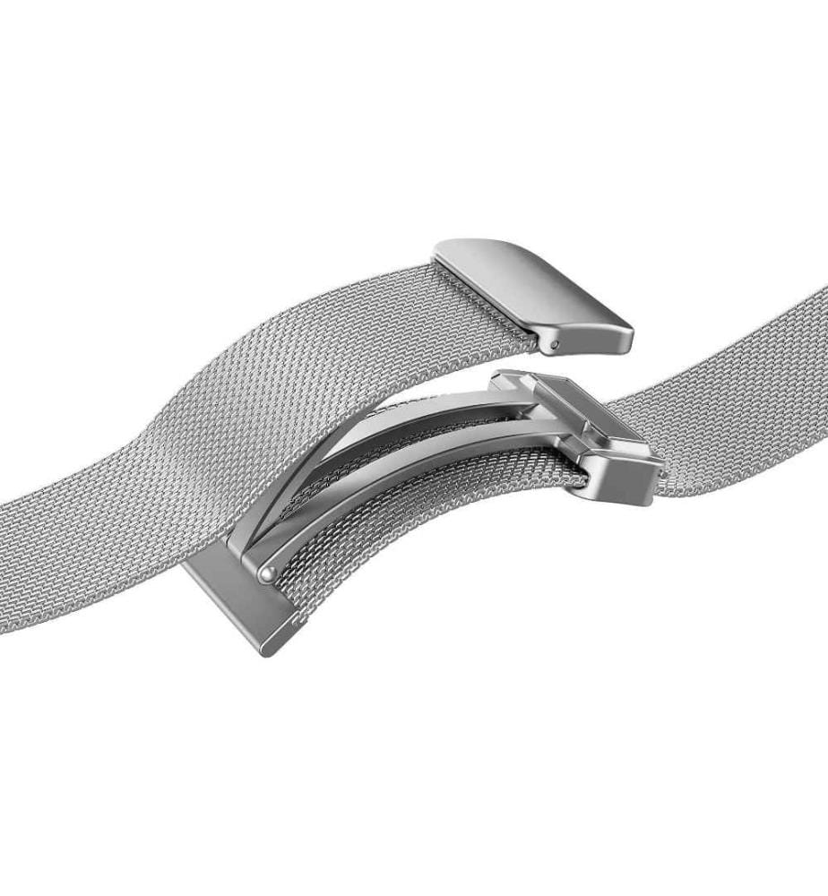 Banda milanese 44 mm Watch 4/5 Bracciale argento