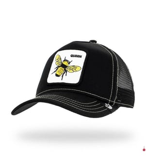 Berretto Trucker Queen - Nero