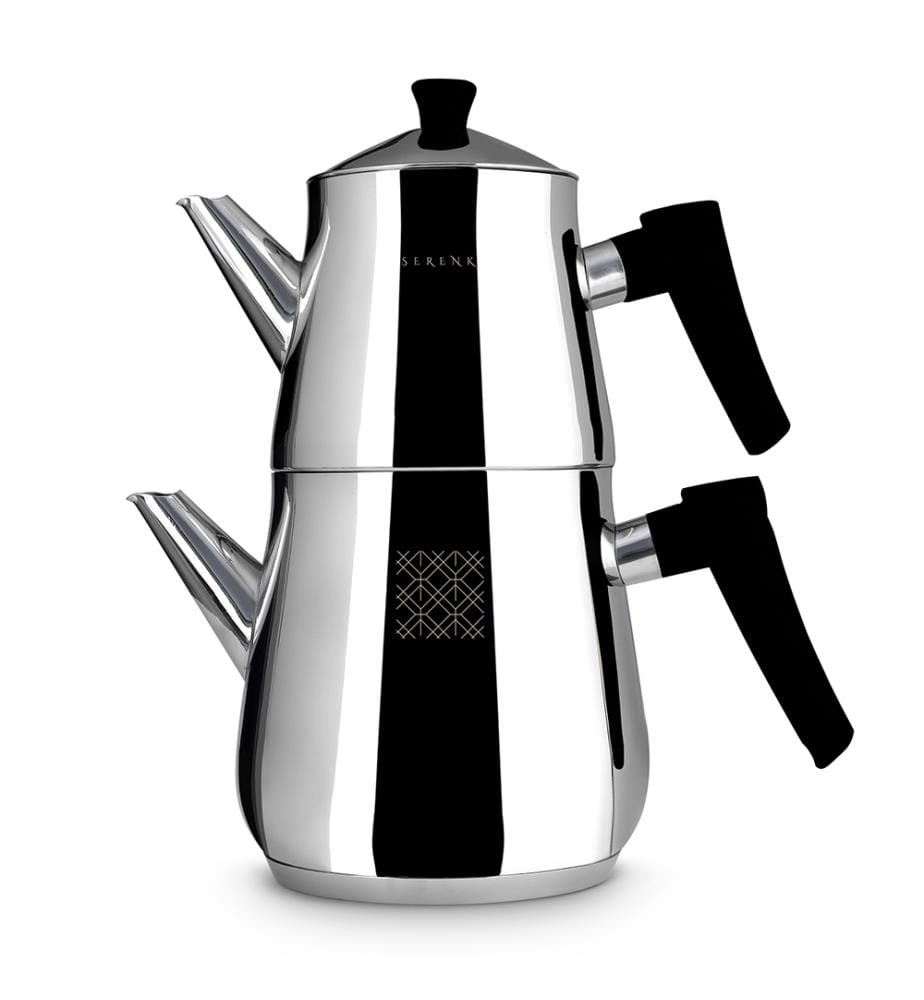 Set di teiere in acciaio inox nero Serenk Definition