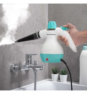 9 in 1 Hand-Dampfreiniger mit Zubehör Steany 0,35 L 3 Bar 1000W