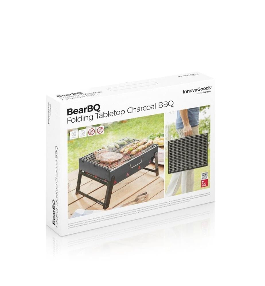 Barbecue Pliable Portatif à Charbon BearBQ