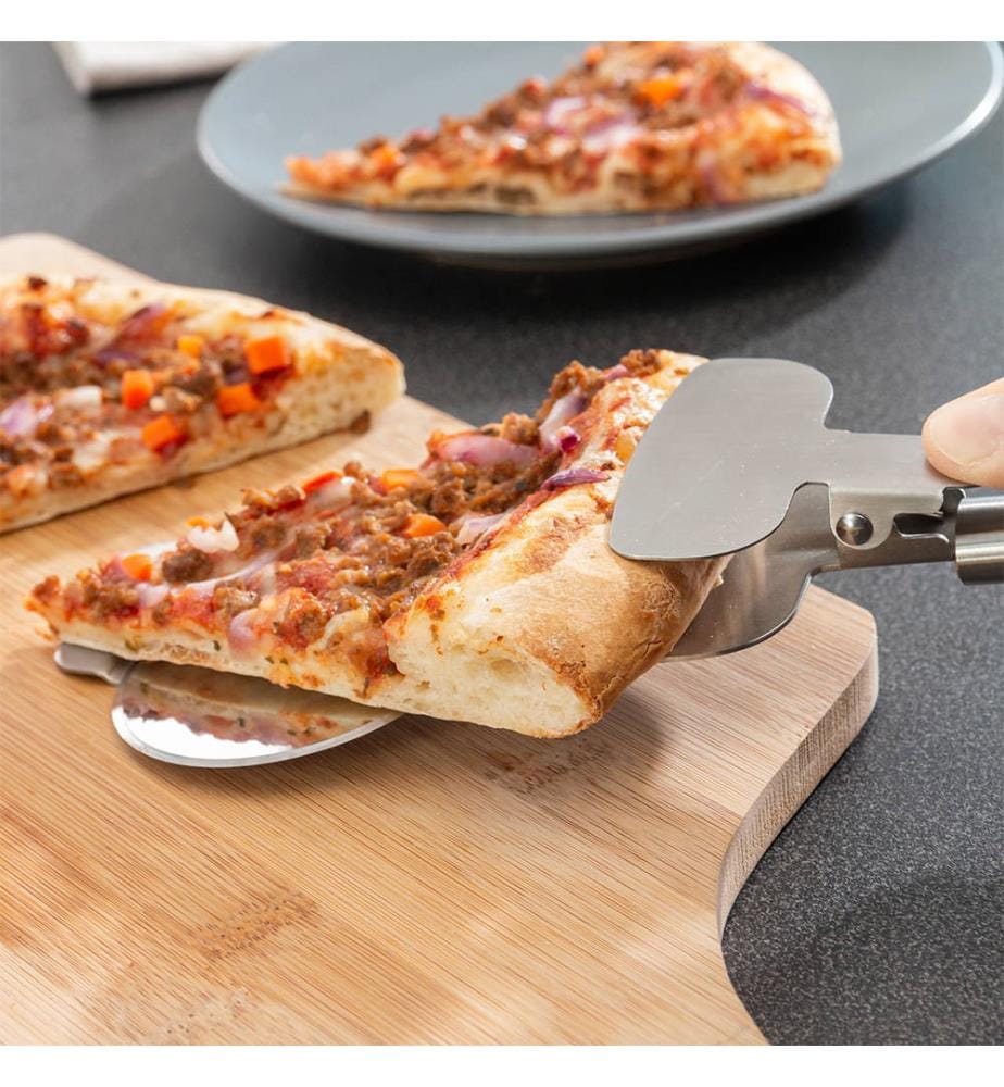 Coupe-pizza 4 en 1 - Gris