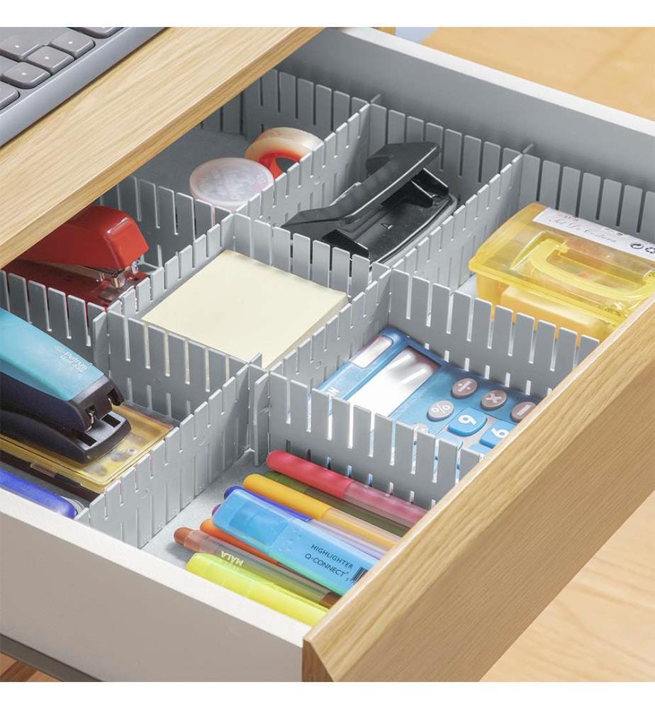 Condor adjustable drawer organizer - Grey
