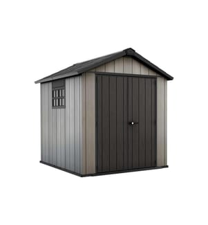 Keter - Abri de jardin Oakland 757 Gris-brun, plastique