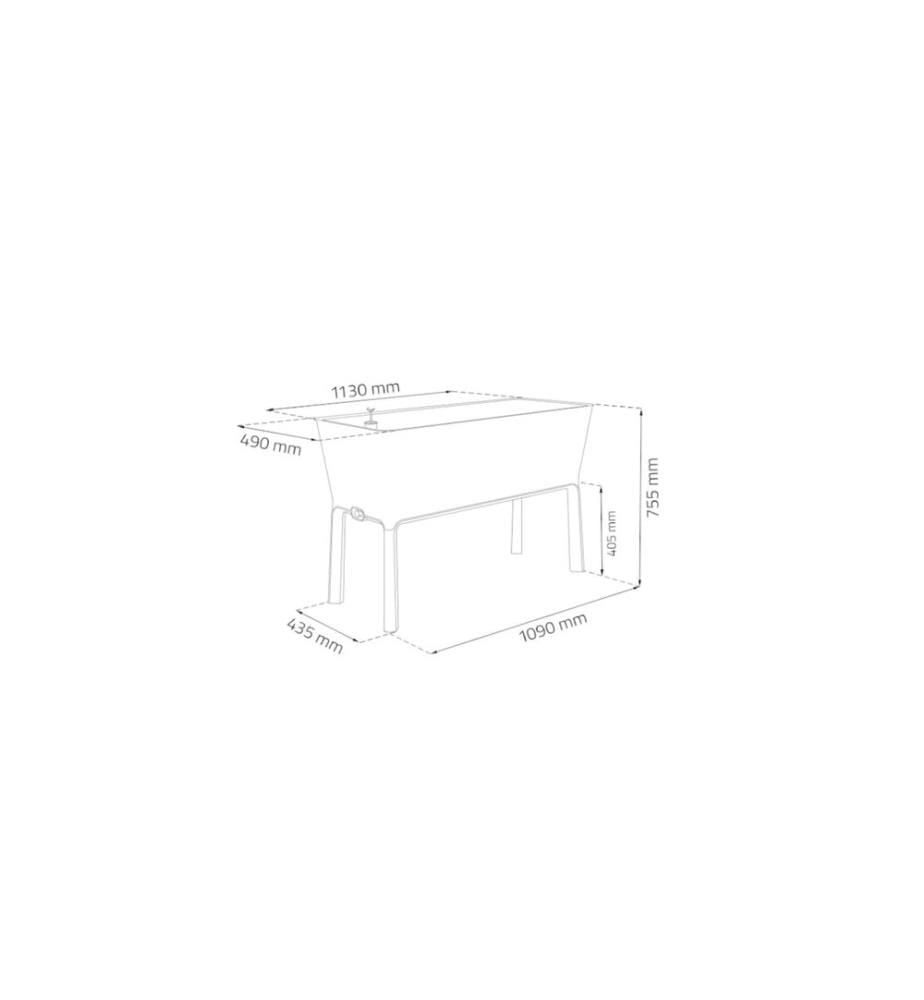 Keter - Hochbeet Easy Growing Anthrazit