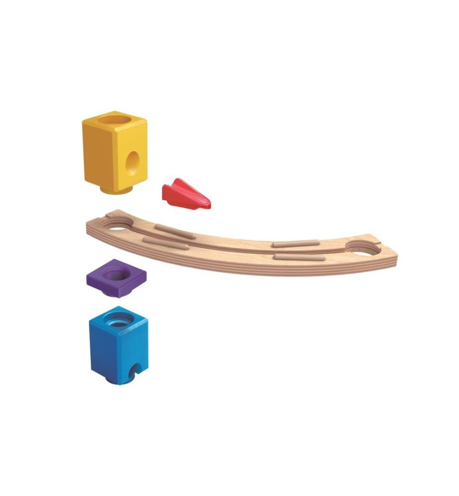 HAPE - Circuit de billes Quadrilla: Super château en spirale