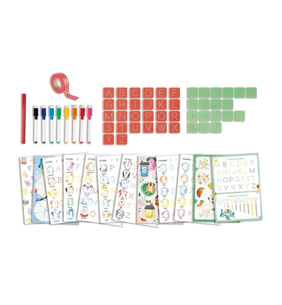 HAPE - Accessoires Pochoirs ABC et chiffres