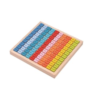 SPIELBA - Holzspielwaren Multiplikations-Tabelle (10 x 10)