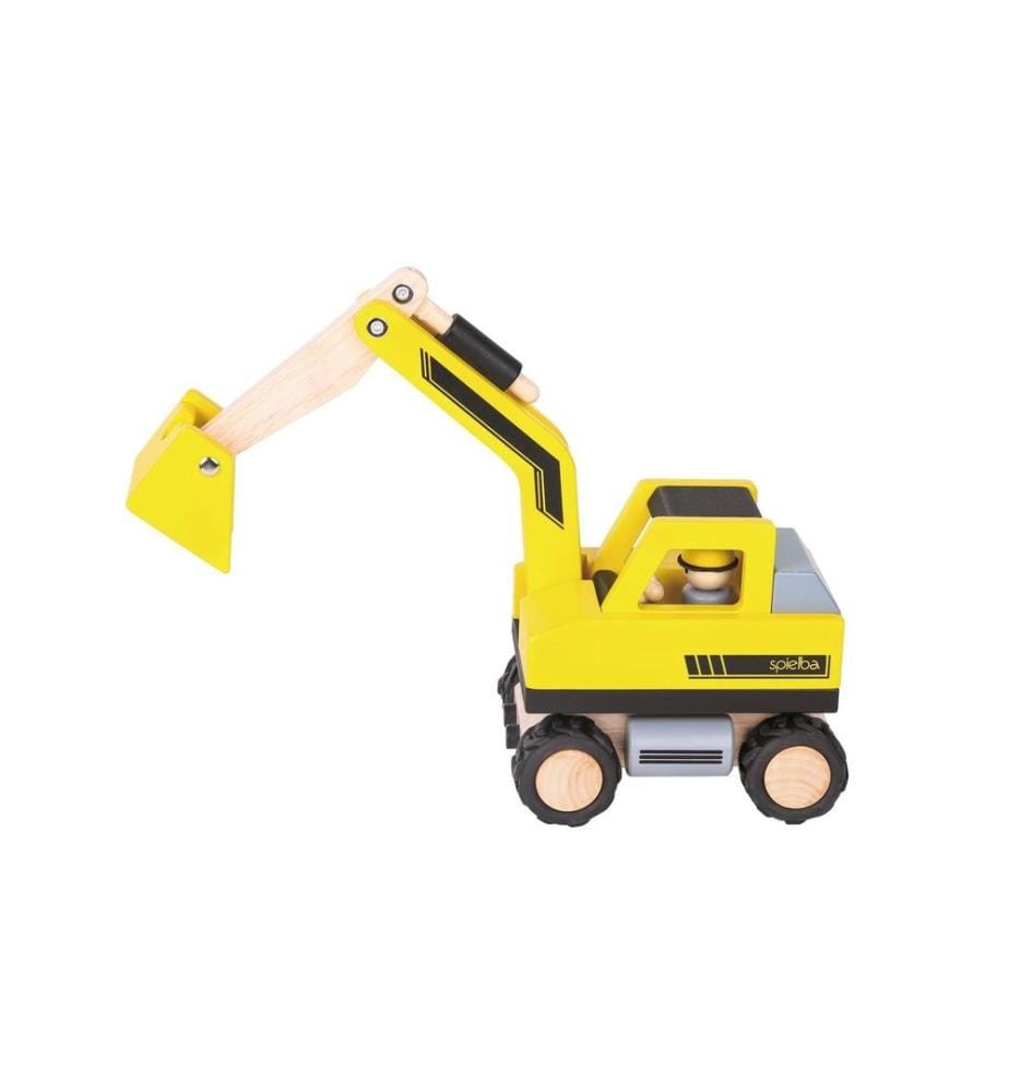 SPIELBA - Holzspielwaren Pelleteuse avec figurine