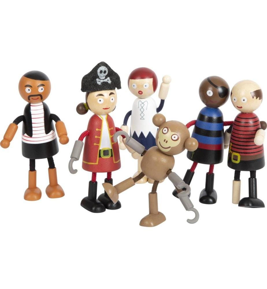 small foot - Poupées à plier Figures de pirates