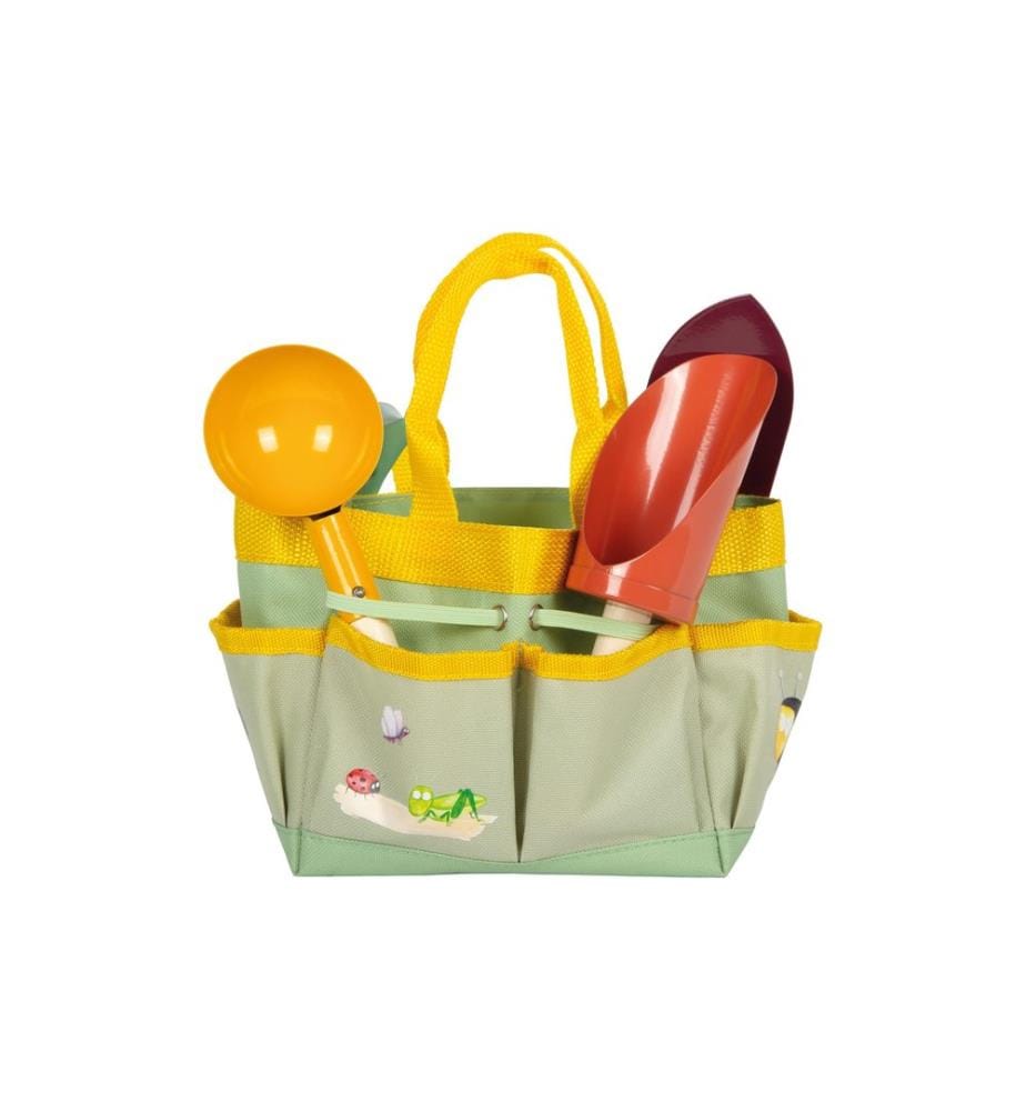 small foot - Sac de jardin avec outils de jardinage
