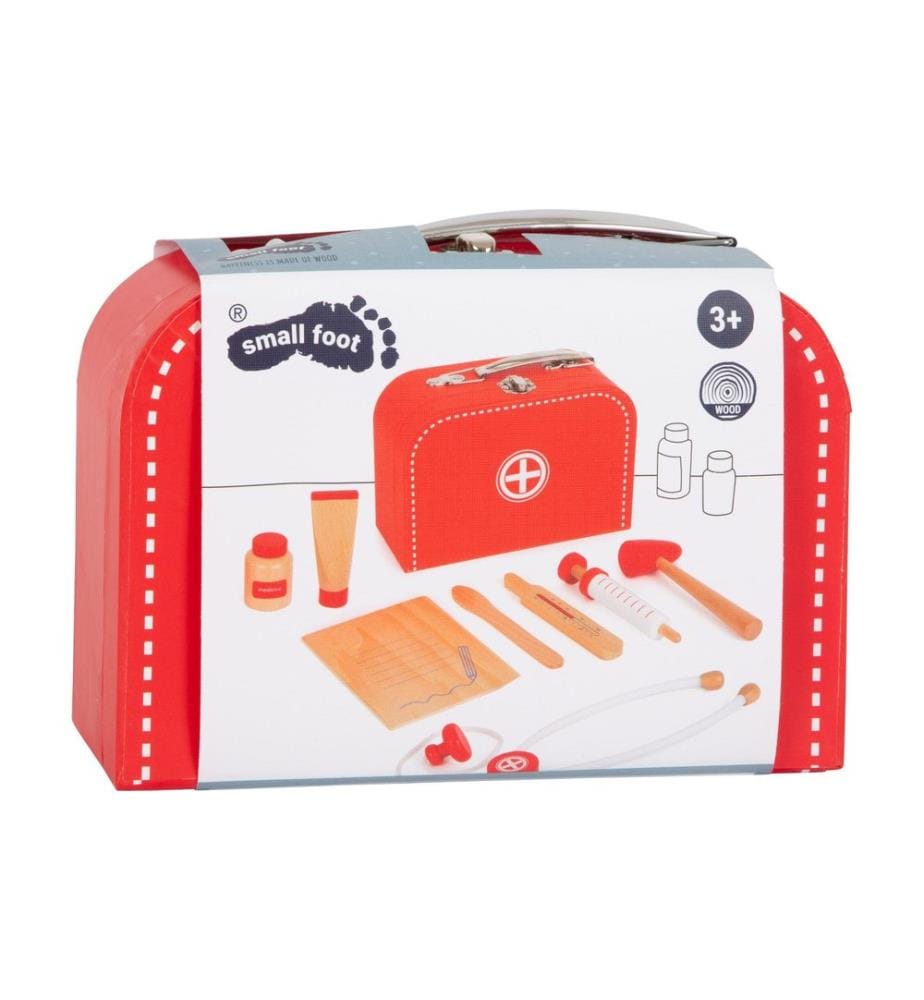 small foot - Kit de jeu mallette de médecin