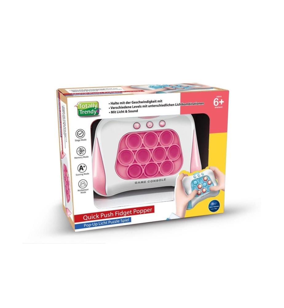 Totally - Trendy Push Fidget Popper rose