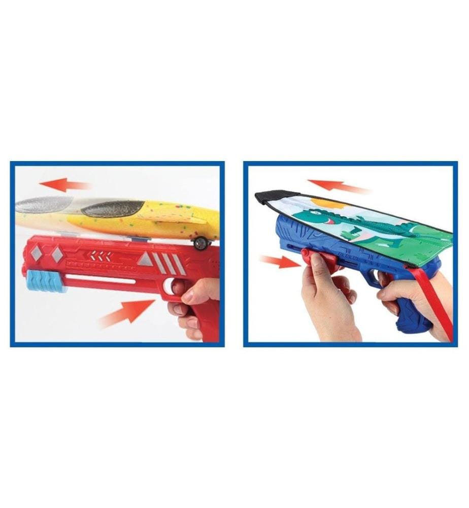 Totally - Ensemble de jeu Trendy 2 in 1 Kite et Glider Catapult