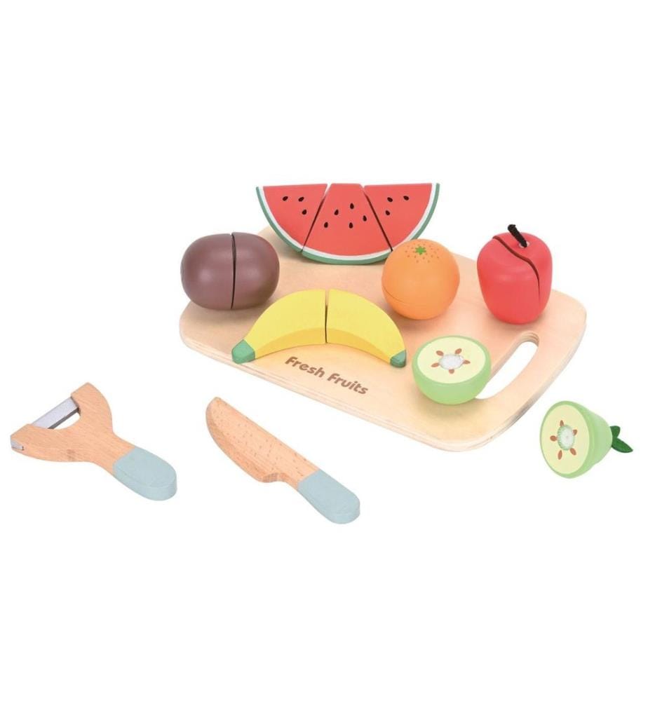 SPIELBA - Holzspielwaren Set de fruits à couper