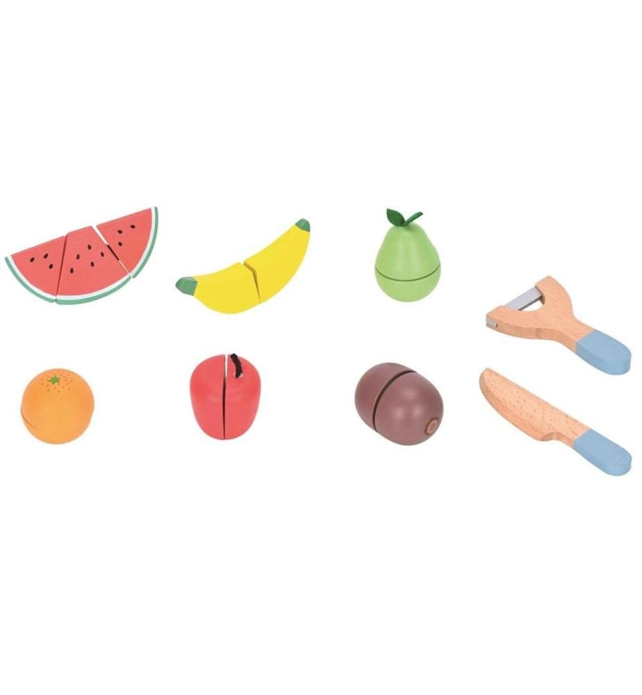 SPIELBA - Holzspielwaren Set de fruits à couper