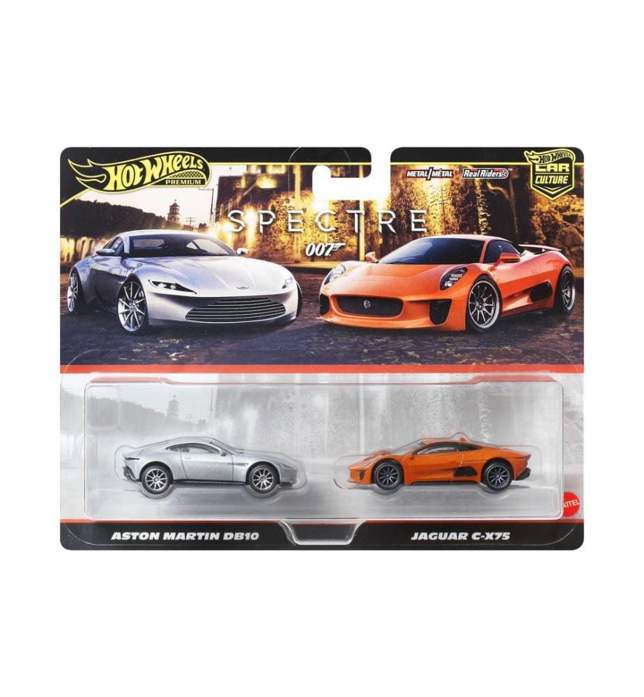 Hot Wheels - Premium Car Culture pack de 2 James Bond