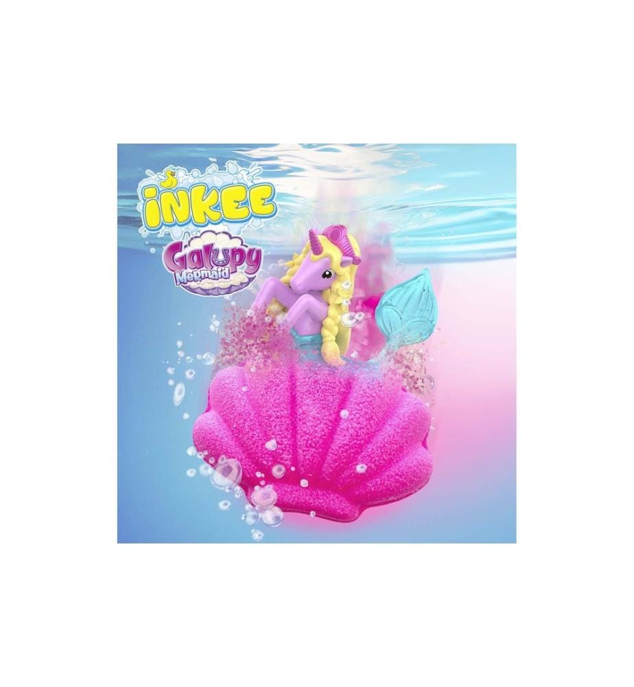 CRAZE - Inkee Suprise Bombe de bain Galupy Mermaid Box Assorti