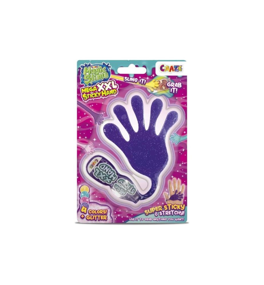 CRAZE - Magic Slime Mega XXL main à claquer Assorti