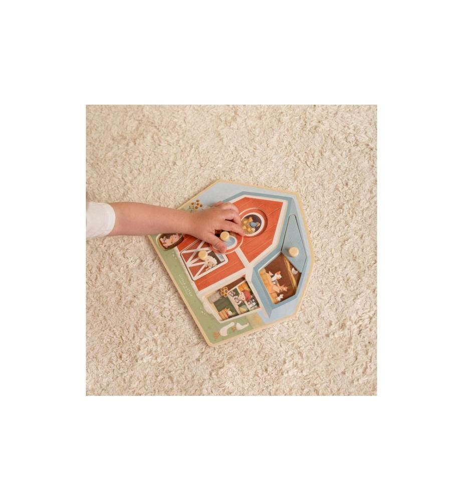 Little Dutch - Holzpuzzle Little Farm FSC