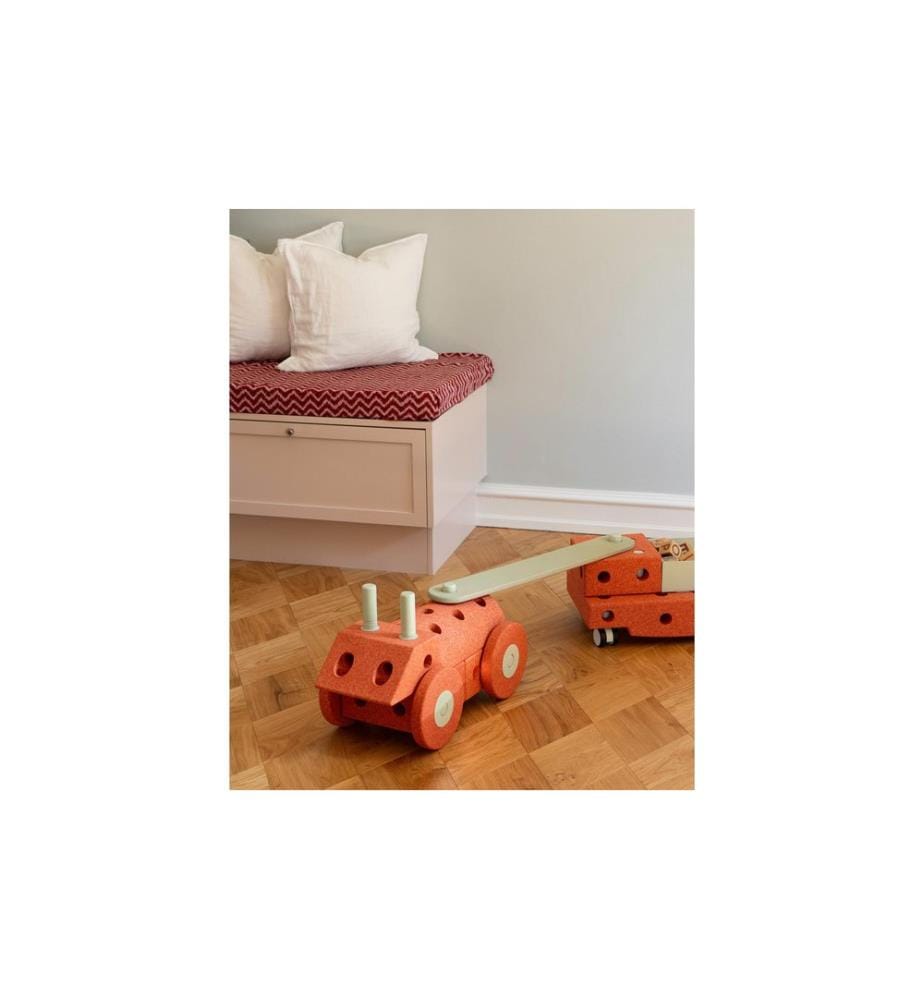 MODU - Jouets d'occupation Lot de 2 poutres d'équilibre Orange