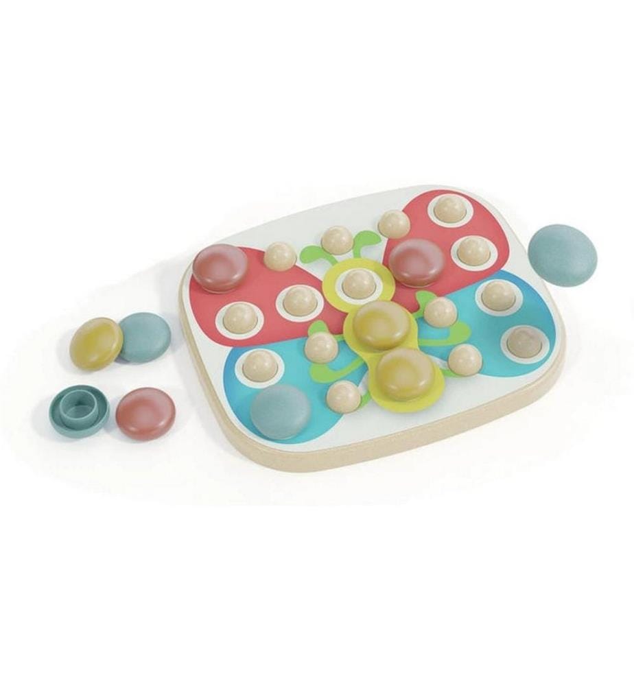 Quercetti - PlayBio Mosaik-Steckspiel FantaColor 28 Teile