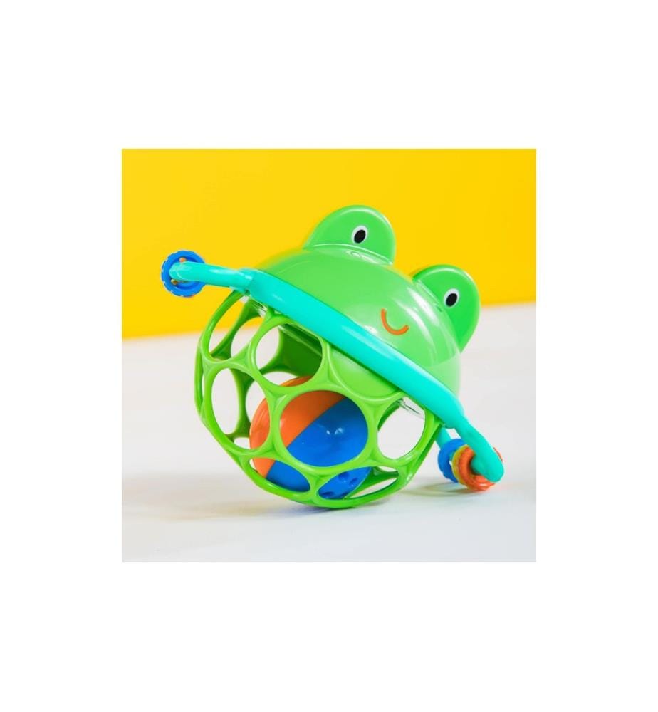 Oball - Jouets d'occupation Balle de préhension grenouille Vert
