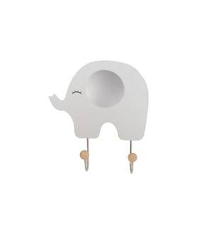 Jabadabado - Garderobe Elefant  x , Grau