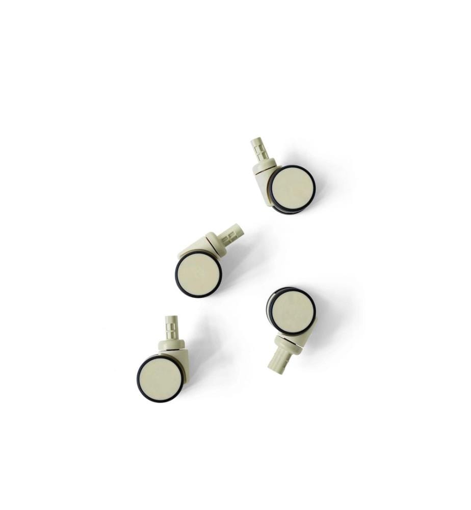 MODU - Roues pour boîte de rangement, Green, 4 pièces
