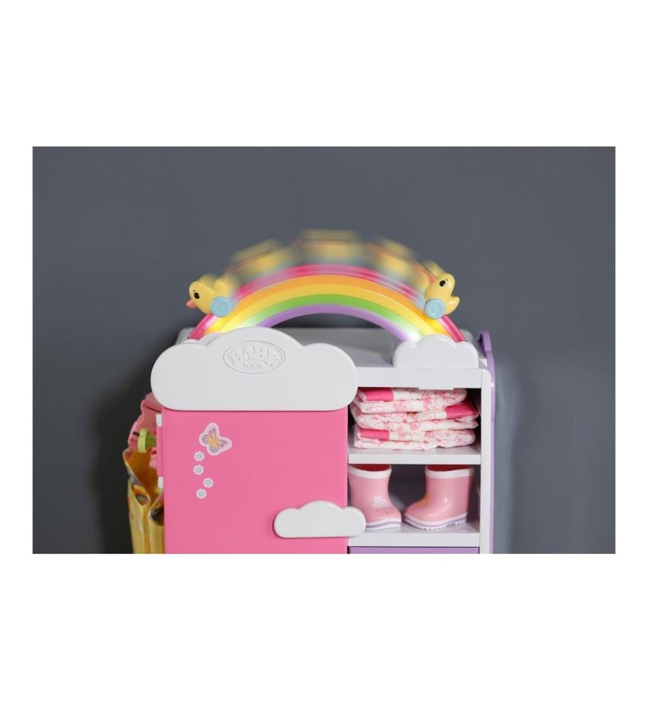 Baby Born - Puppenzubehör Regenbogen Schrank