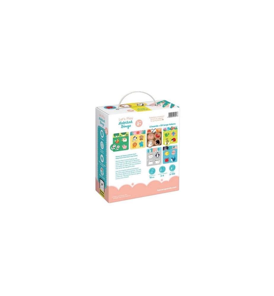 Banana Panda - Kinderspiel Habitat Bingo