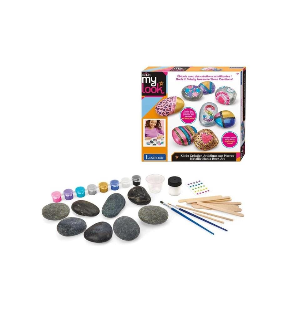 Cra-Z-Art - Set créatif My Look Peindre des pierres