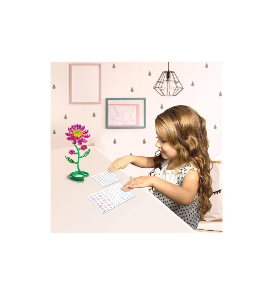 Cra-Z-Art - Set créatif bouquet de cristal fleur de lotus plastique