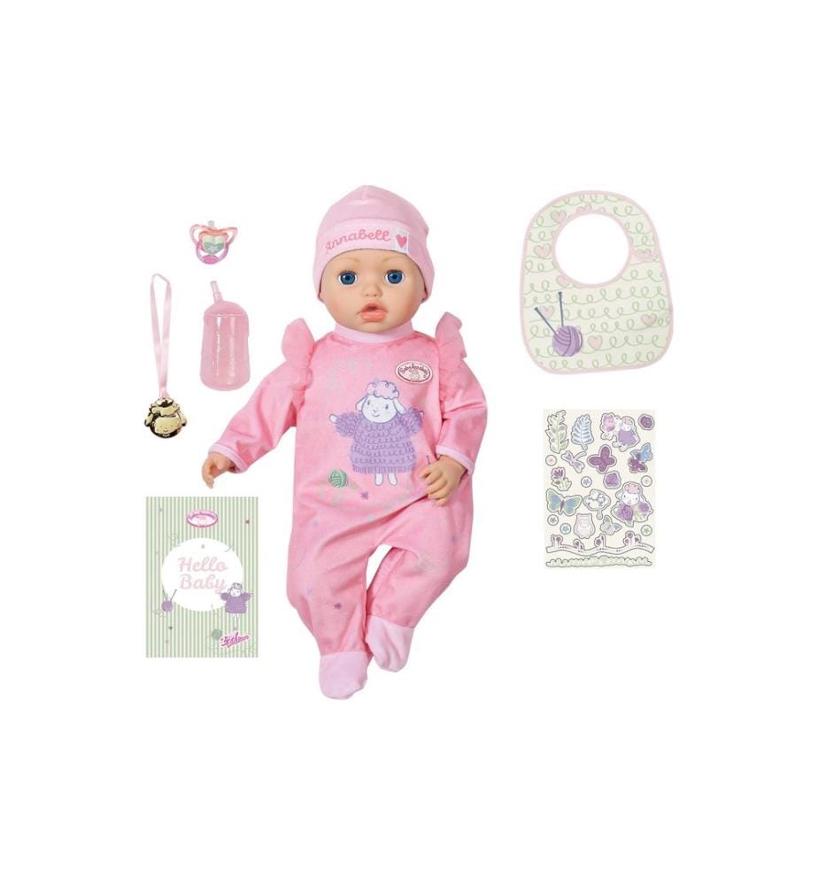 Baby Born - Babypuppe Annabell Interaktiv, 43 cm