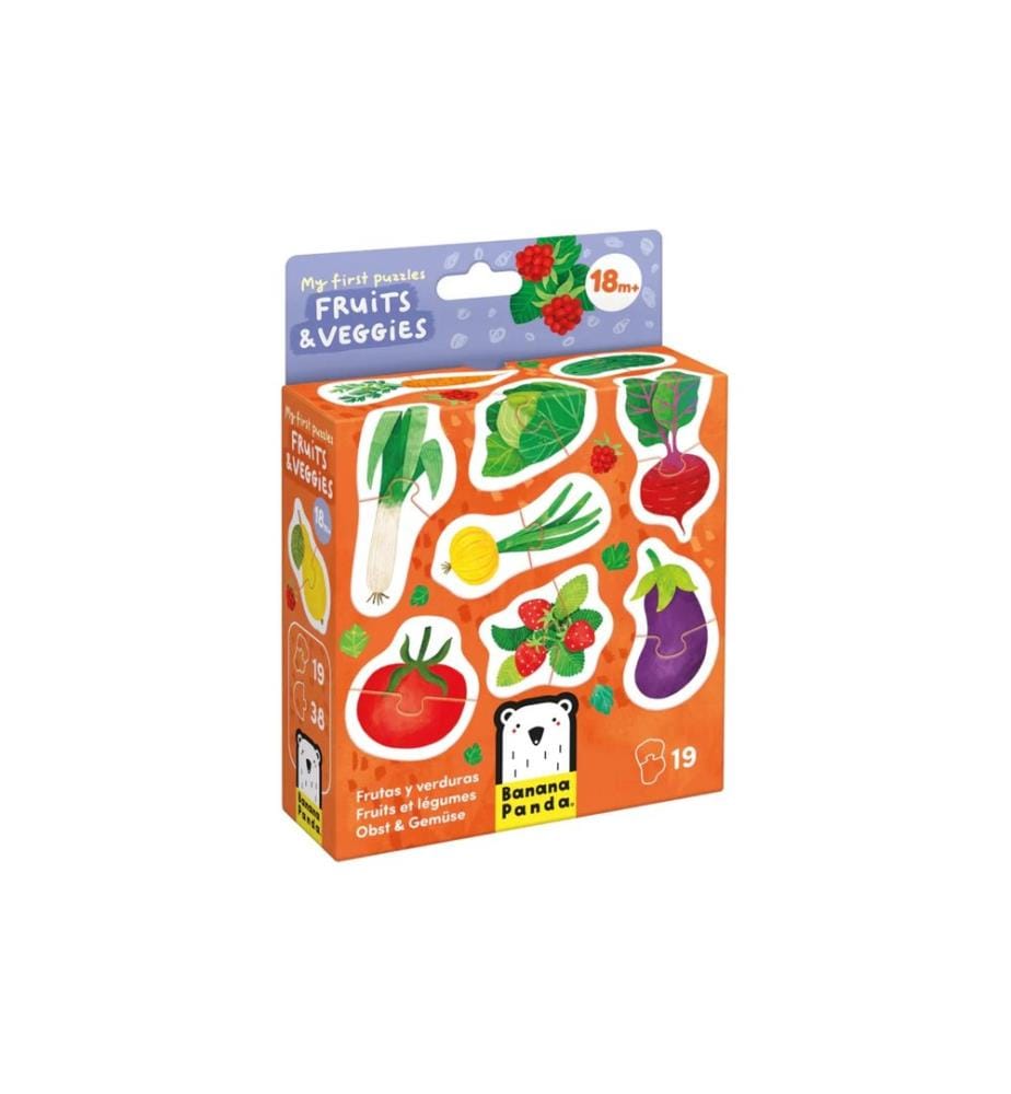 Banana Panda - Puzzle Mein erstes Puzzle Früchte & Gemüse