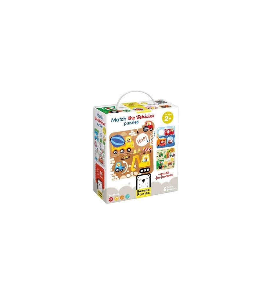 Banana Panda - Puzzle Finde das gleiche Fahrzeug