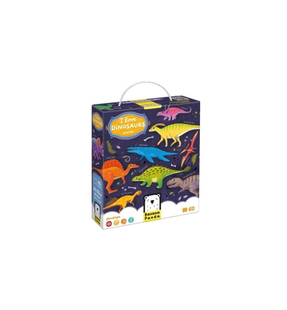 Banana Panda - Puzzle J'aime les dinosaures