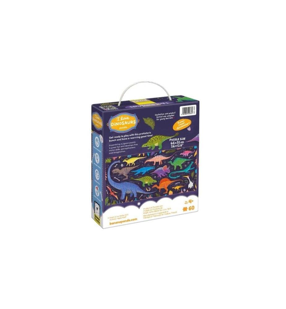 Banana Panda - Puzzle J'aime les dinosaures